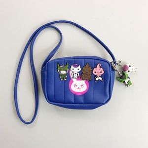 BIOWORLD Blizzard Overwatch Crossbody Bag w/Dragonball Z Badges Pins Keychains